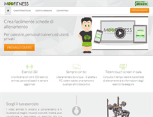 Tablet Screenshot of moofitness.com